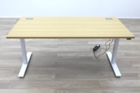 New Cancelled Order Electric Height Adjustable Sit Stand Office Desks - Thumb 3