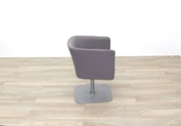 Grey Fabric Office Reception Tub Chairs - Thumb 6