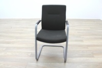 Connection Charcoal Fabric Office Meeting Chairs - Thumb 4